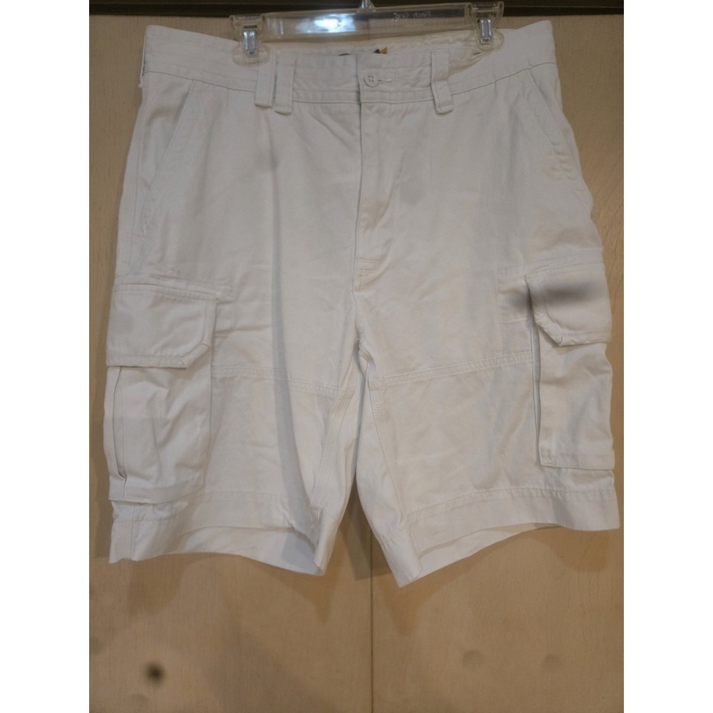 Polo Ralph Lauren Classic Polo Chino Cargo Shorts Mens‎ 36 White Utility Cotton